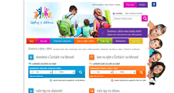 Desktop Screenshot of cestujsdetmi.cz